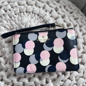 Kate Spade Multicolor Polka Dot Pouch